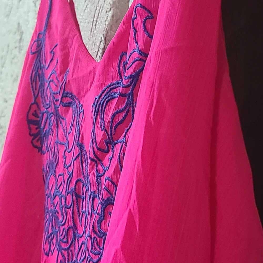 Torrid Sophie Chiffon Embroidered Swing Cami - Picture 12 of 16